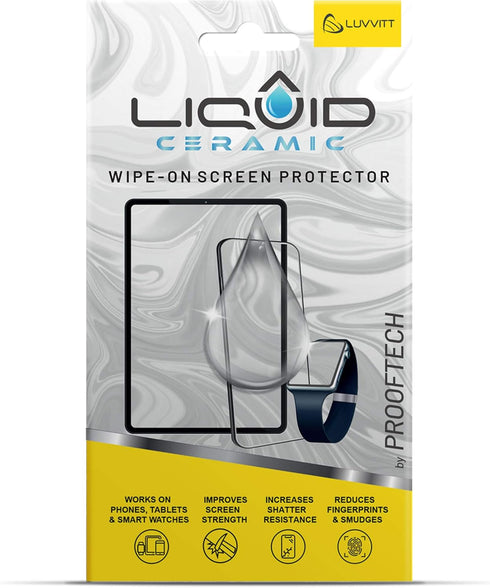 Glass Screen Protector Wipe On Scratch and Shatter Resistant Nano Protection for All Phones Tablets Smart Watches - Universal......