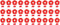 30Pcs Hummingbird Feeder Flowers Hanging Bird Feeding Ports Replacement Parts Garden Supplies(Red)...