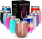 CHILLOUT LIFE 12 oz Stainless Steel Tumbler with Lid & Gift Box | Wine Tumbler Double Wall Vacuum Insulated Travel Tumbler Cup for Coffee, Wine, C...