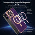 Case for iPhone 14 Pro Max Case Compatible with MagSafe Camera Protector Plating Gold Edge Soft TPU Shockproof Case for iPhone 14 Pro Max Case (6....