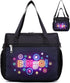 Bingo Bag for Bingo Supplies Accessories Large Bingo Bags with Pockets for Bingo Daubers Markers Water Resistant Bingo Carry Bag Gifts for Bingo G...