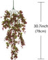 Artificial Hanging Vine, Faux Vines Ivy Leaves Outdoor Fake Hanging Plants Luxuriant Wall Hang Garland Porch Patio Arch Balcony Basket Garden Part...