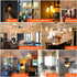 LiteHistory E12 led Bulb Dimmable 6W Equal 60 Watt LED Light Bulbs 2700K AC120V led Edison Bulb CA10 CA11 led Candelabra Bulb for Chandelier Light...