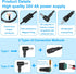 HOUHUI 24V 4A Power Supply Adapter, AC 100-240V to DC 24 Volt 4 Amp 96W Suit 3A 2A 1A Device Transformer AC/DC Power Adapter Converter with 5.5x2....