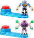 Akedo - Ultimate Arcade Warriors Battle Giants Versus Pack - Drillborg VS Alphawolf - Mini Battling Action Figures Ready, Fight, Split Strike For ...
