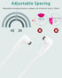 Bicmice Fast Magnetic Charger Cord for Rose and Most Magnetic Massagers DC Charging Cable with 2-Magnet Connector...