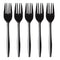 100 Plastic Forks Black Medium Weight | Plastic Cutlery Disposable Forks Utensils - Durable Plasticware Cutlery | Great For Celebrations, Parties,...