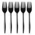 100 Plastic Forks Black Medium Weight | Plastic Cutlery Disposable Forks Utensils - Durable Plasticware Cutlery | Great For Celebrations, Parties,...