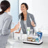 Marble Bathroom Countertop Organizer - Detachable 7 Slots Kids Electric Toothbrush and Toothpaste Holde Drainage for Bathroom Accessories Organiza...