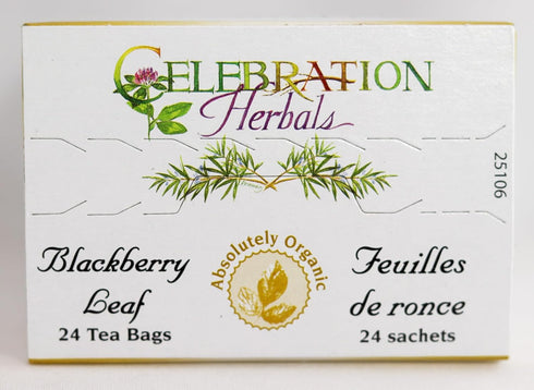 CELEBRATION HERBALS Blackberry Leaf Organic 24 Bag, 29g/1.02 oz...
