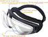 Motorcycle Goggles,2 Pack Dirt Bike ATV Motocross Riding Hiking Protective with 2 Pack Neck Breathable Bandana Mask...