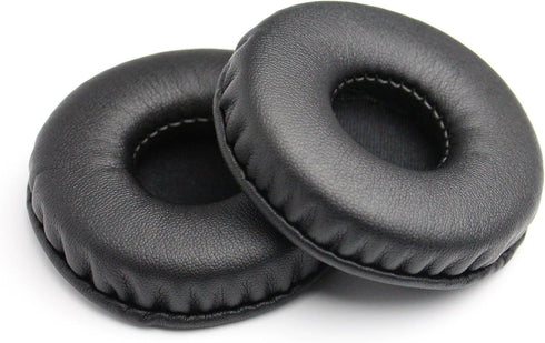 A Pair Black Ear Cushion Replacement Ear Pads Ear Cups For Sony MDR-V150 V250 V300 V100 V200 V400 DR-BT101 ZX100 ZX300 Headphones Headset 70MM...