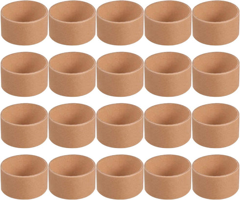 EXCEART 20pcs Kraft Paper Craft Tube Open-Ended DIY Round Paperboard Tubes Cardboard Rolls Kid Painting Supply for Arts Crafts Project Accessories...