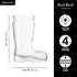 Final Touch Das Boot Shot Glasses - Set of Miniature Cowboy and Cowgirl-Inspired Shot Glasses - 1.5oz Capacity - Crystal Clear Thick Glass - Perfe...