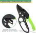 LAND Garden clippers 8" Professional Ratchet Anvil Pruning Shears, Ratcheting Mechanism, Anvil Groove, Garden Shears Clippers, Anvil Pruner, Hand ...