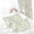 Blue Floral Silk Pillowcases Standard, Reversible Satin Pillow Cases for Hair and Skin Envelope Closure, 22 Momme 6A Grade 100% Silk 20"x26"...