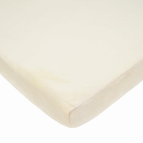 American Baby Company Heavenly Soft Chenille Fitted Pack N Play Playard Sheet 27" x 39", Warm and Cozy Chenille Pack and Play Sheet, Cream, for Bo...