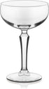 Libbey Capone Coupe Cocktail Glasses, Vintage Style, Diamond Cut Coupe Martini Glasses Set of 4, Traditional Cocktail Glass Set, Champagne Glasses...