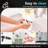 Handheld Vacuum Car Cleaner,4 in 1 Electric Hand Held Mini Compressed air Duster,Small Rechargeable Air Blower Portable Cordless for Office Comput...