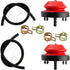 Primer Bulb Fuel Line Kit Compatible with Tecumseh Sear Craftsman Snow Blower Thrower 570682 75110639 321802A 056200 95110639A 632107 632334A 6403...