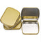 4PCS Metal Hinged Tin Box Rectangular Empty Small Hinged Tins Containers Storage Case for Pills Candies and Bead Earring Necklace Bracelet Jewelry...