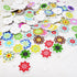 Honbay 100PCS Wooden Flower Buttons 2 Holes Buttons Cute Flower Floral Sewing Decorative Buttons for Skirts, Gloves, Sweaters, Shirts, Hats, Scarv...