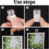 40 Pcs Self Adhesive Clips,Wall Clips for Hanging,Sticky Clips Tapestry Clips Photo Picture Poster Clips Plastic Spring Clips Hanging for Paper Ta...
