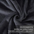 Fleece Blanket Queen Size for All Season 350GSM - Premium Lightweight Anti-Static Throw for Queen/Full Size Bed Extra Soft Brush Fabric Warm Sofa ...