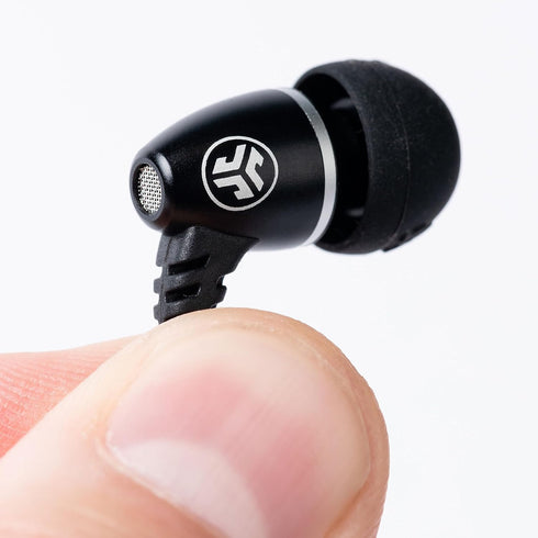 JLab J6MS JBuds Stereo to Mono in-Ear Single Earbud, Style Headset with Enterprise Class Microphone, 3.5mm Headphone Jack, Black......