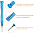 Precision Phillips Screwdriver 2.0x25mm Magnetic Cross Head Mini Pen Style Screw Driver with Non-slip Handle for Eyeglasses Watch Laptop Electroni...