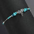 Boho Starfish Anklet Conch Shell Turquoise Foot Chain Beach Foot Jewelry Chain for Women...