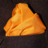 Fine Saffron 100% Silk Pocket Square Full-Sized 16"x16"...