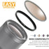 105mm to 95mm Step-up Adapter Rings for Camera Lens Filter Adapter Black Metal Step Down Filter Ring Step-Up Lens Adapter Ring for Filters(105mm-9...
