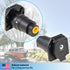 valonic 7 Way Blade Connector Socket - Spring-Loaded dust Cover - Wiring Harness Connector - for Vehicle, Truck - Weatherproof...