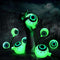 Halloween Decorations Outdoor, Solar Eyeball String Lights 8 Pack, 3D Scary White Eyeballs with Green Light 8 Lighting Modes, IP65 Waterproof Path...