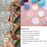Acrylic Button Pin Badge LUORNG 8 Sets 58mm / 2.28 inch Clear Round Pin Blank Buttons Badges Kit for DIY Crafts and Craft Activities, Acrylic Butt...