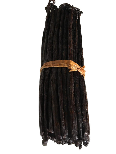 20 Organic Madagascar Vanilla Beans Grade B. Certified USDA Organic. 5"-7"by FITNCLEAN VANILLA for Extract, Paste, Cooking, Baking. Whole Bourbon ...