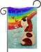 Breeze Decor Rainbow Bridge Garden Flag Expression Sympathy Remembrance Memorial Bereavement Love Support Emotion Postive House Decoration Banner ...