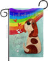 Breeze Decor Rainbow Bridge Garden Flag Expression Sympathy Remembrance Memorial Bereavement Love Support Emotion Postive House Decoration Banner ...