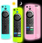 (3 Pcs) ONEBOM Fire Stick Remote Cover 3rd Gen, Glowing in The Dark, Anti Slip Protective Silicone Firestick Cover Compatible with Firestick 4K / ...