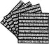 3dRose CST_164993_3 Pi Math Number Mathematical Modern Abstract Mathematic Numeric Figures Ceramic Tile Coasters, Set of 4...