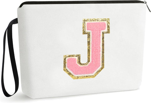 A-Z Personalized Gifts for Women,Cosmetic Bag for women,Birthday Gifts for Best Friend with Cosmetic Bag,Bride Bridesmaid Gifts,Stuff For Girls,Si...