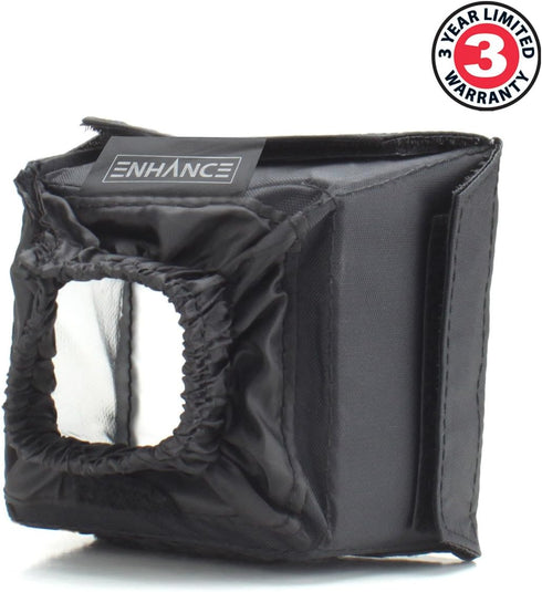 ENHANCE Camera Light Diffuser Softbox for Pop Up and External Speedlites with Foldable, Universal Design, Compatible with Neewer, Altura, Youngnuo...
