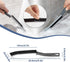 Gap Cleaning Brush, Hard-Bristled Crevice Cleaning Brush, Dead Corners Multifunctional Brushes, Bathroom Crevice Gaps Cleaning Brush, Groove Clean...