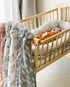 Miaoberry 100% Organic Cotton Muslin Blanket| Sage Green Rainbow Baby Swaddle Set| Newborn Boy Girl Unisex Neutral| Boho Vintage Monthly Picture B...