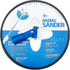 9 Inch Hand Radial Drywall Sander Tool with Interchangeable Center Hub 9 inch Disc Sander Blocking for Wall Cleaning and Polishing...