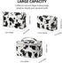 Makeup Bag Set Cosmetic Bag 3 Pieces Small Makeup Bags for Women with Cow Animal Milk Mini Cute style Travel Pouch Bags...