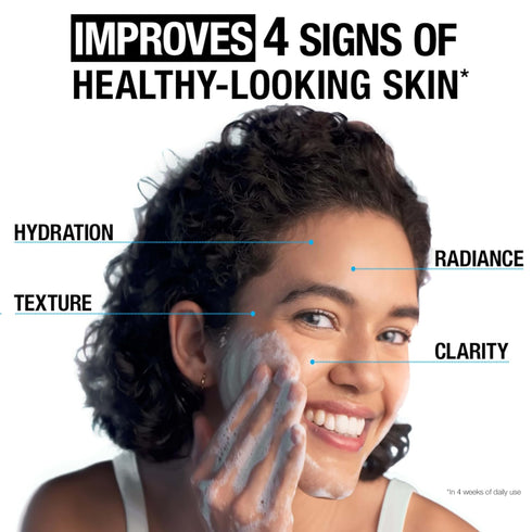 Neutrogena Hydro Boost Fragrance Free Hydrating Gel Facial Cleanser with Hyaluronic Acid, Daily Foaming Face Wash & Makeup Remover, Gentle Face Wa...