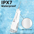 Water Flossers for Teeth - 310ML Tank USB Rechargeable Dental Flosser, IPX7 Waterproof 4 Modes & 4 Jet Tips Portable Dental Oral Irrigator for Tra...