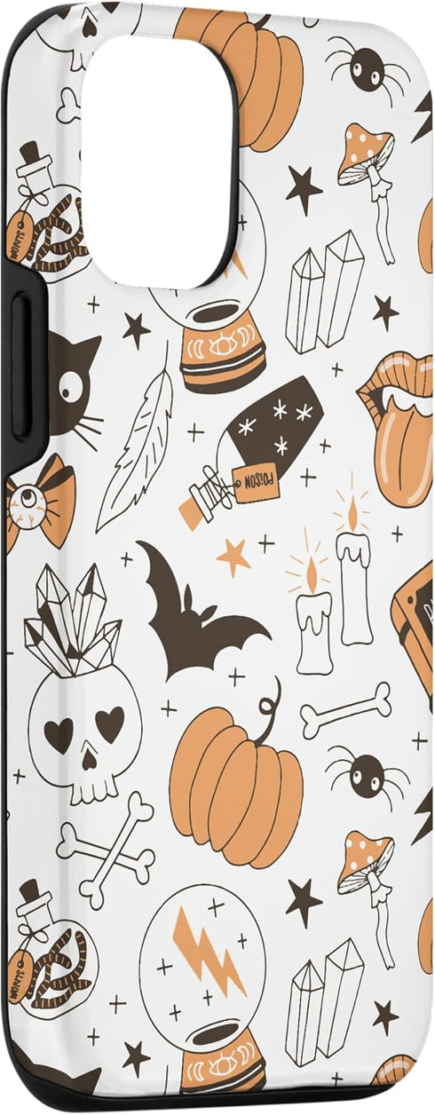 iPhone 12/12 Pro Vintage Witchy Magical Spiritual Crystals For Halloween 2023 Case...